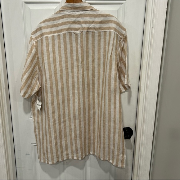 Club Room Luxury 100% Linen Men’s Button Down Shirt Size XL NEW WITH TAGS - Picture 3 of 8